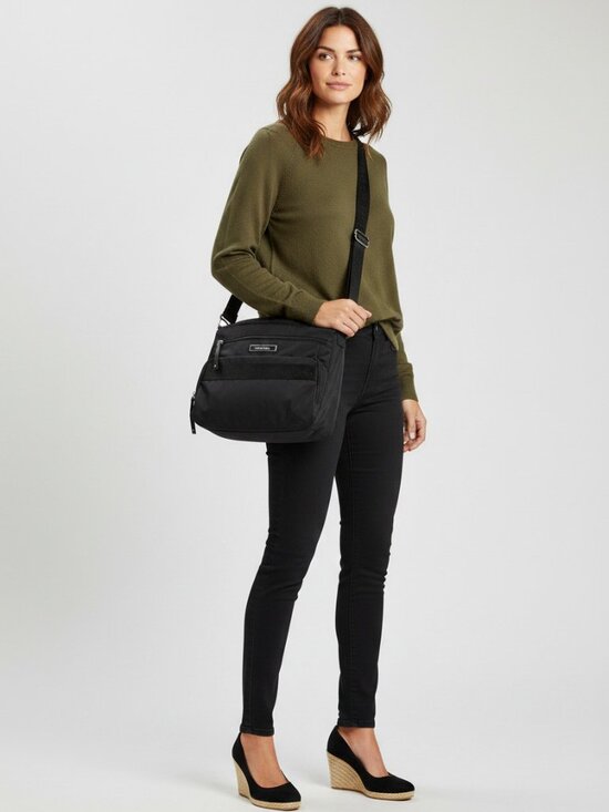 Calvin Klein Handbags - Calvin Klein Black Messenger Bag